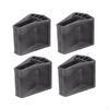 4 Pieces Ladder Non Slip Feet Covers Acccessoires Rubber Enhanced Stability Replace Wear Resistant