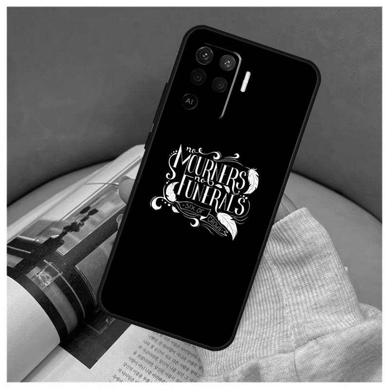 Шесть воронов Чехол для Oppo A80 A60 A40 A5 Pro A15 A16 A17 A57 A77 A94 A74 A54 A76 A96 A18 A38 A58 A78 A98