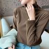 Navava Women High Neck Fleece Long Sleeve T shirT nT3103 1 + 1