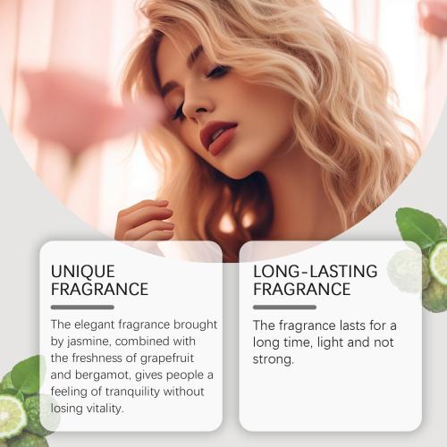 Roxelis Summer Natural Portable Bergamot Fragrance With A Fresh Light Perfume Spray