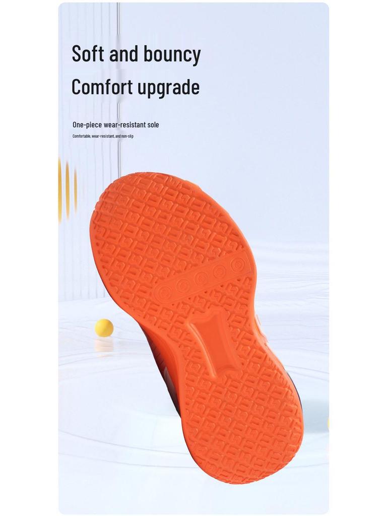 Амортизирующие кожаные баскетбольные кроссовки для мальчиков | Нескользящие, легкие спортивные кроссовки для детей старшего возраста, Осень/Зима 2025