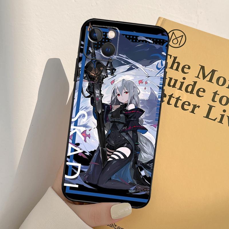 Чехол для телефона с игрой Arknights для iPhone 17 16 15 14 11 12 13 Pro Max mini XR 16e 15 16 Plus 17 Air Полное покрытие