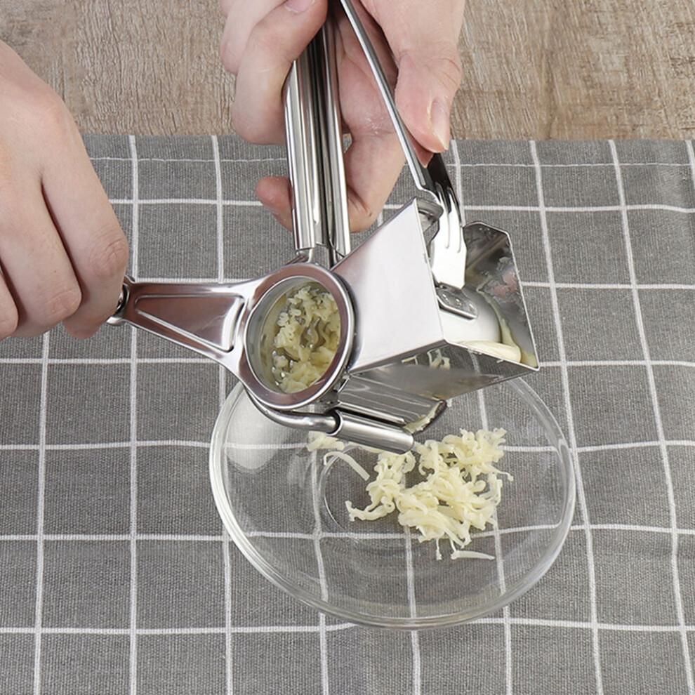 Stainless Steel Cheese Curler Crusher It Silver