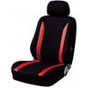 BONFORM Seat Cover Knit & Mesh Light/Normal Car 1 Front Piece Back Full Cover Bucket-1 Red 4336-50R