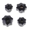 Plastic M4/M5/M6/M8 Female Thread Seven Star Shaped Head Clamping Nuts Knob