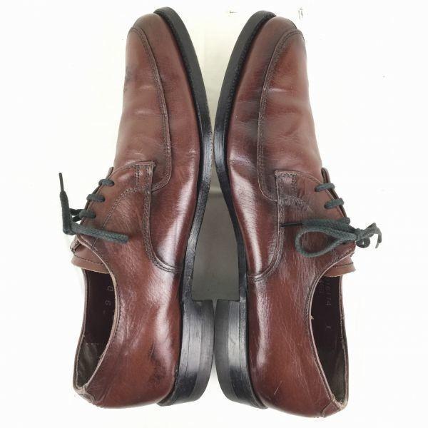 Винтажные мужские туфли NUNN BUSH 80-90-х годов, ручная работа, Goodyear Welted, U-Tip, для бизнеса, коричневые, размер 9D 26.5(ИСПОЛЬЗОВАЛ)