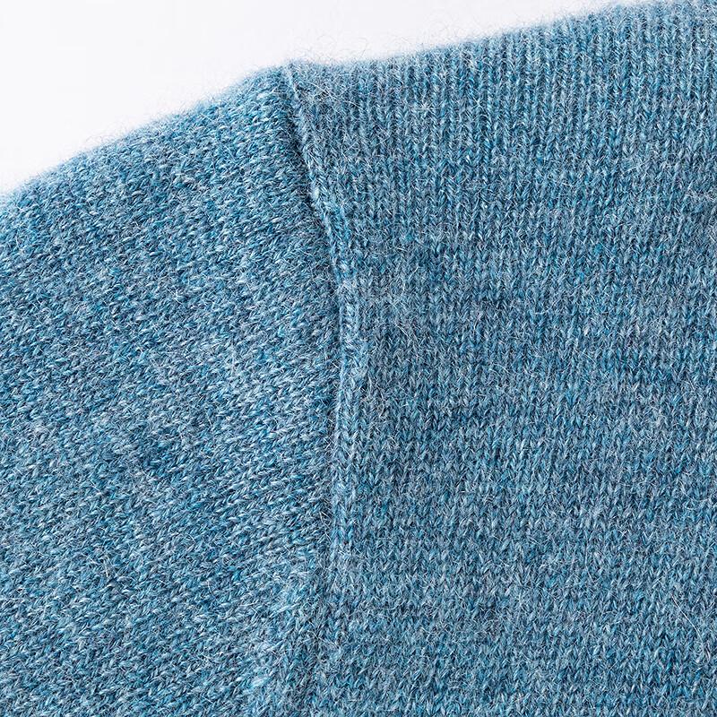 FAPAI Мужской зимний теплый кашемировый свитер с высоким воротником