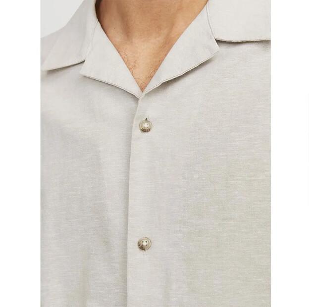 Jack & Jones Summer Resort Linen рубашка с коротким рукавом