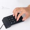 Wired USB Numeric Keypad Mini Number Pad Digital Keyboard 18 Keys For PC