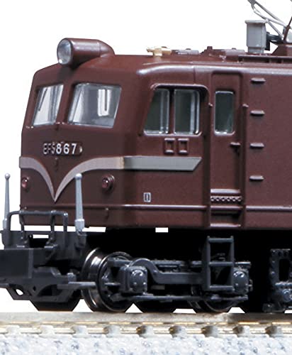 KATO N Gauge EF58 Ранний Тип Большое Окно Коричневый Головной Знак Железнодорожная Модель Электровоз Ласточка/Голубь 3020-4