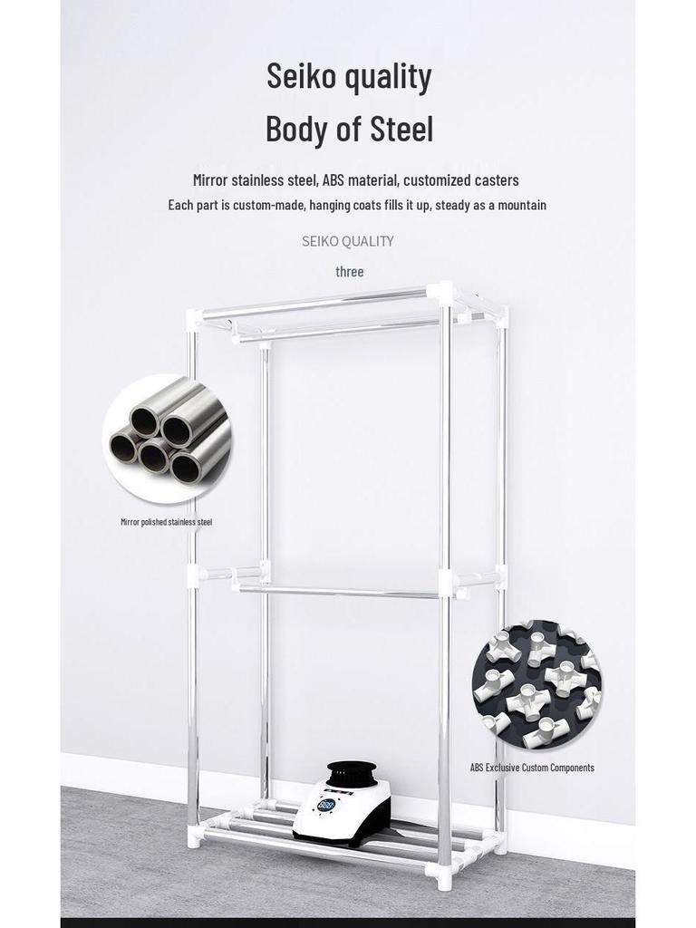 Утолщенный стальной каркас с тканевыми стенками, гардероб для спальни или общежития, зимний стиль