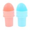 2PCS Ice Cream Cone Scoop PP Reusable Ice Cream Cone Frozen Treat Cup for Party Gifts Pink Blue