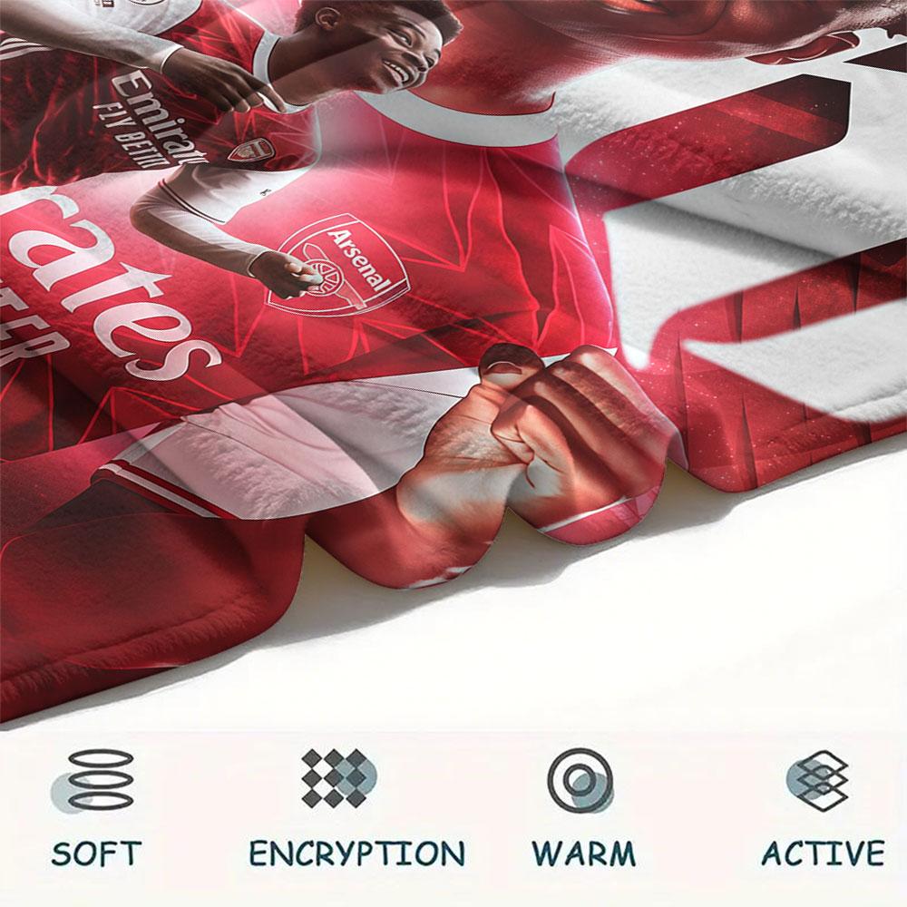 Bukayo Saka Legend Blanket, High quality Comfortable for All Seasons, Home Decor, Warmth and Comfort