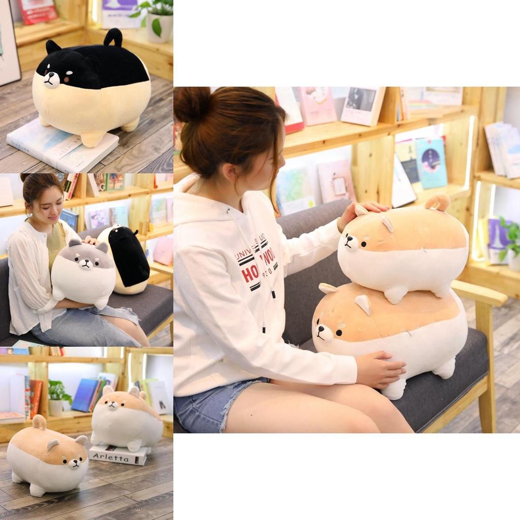 Очаровательная плюшевая игрушка собака Сиба-ину с мягким дизайном корги чай, идеально подходящая для детей