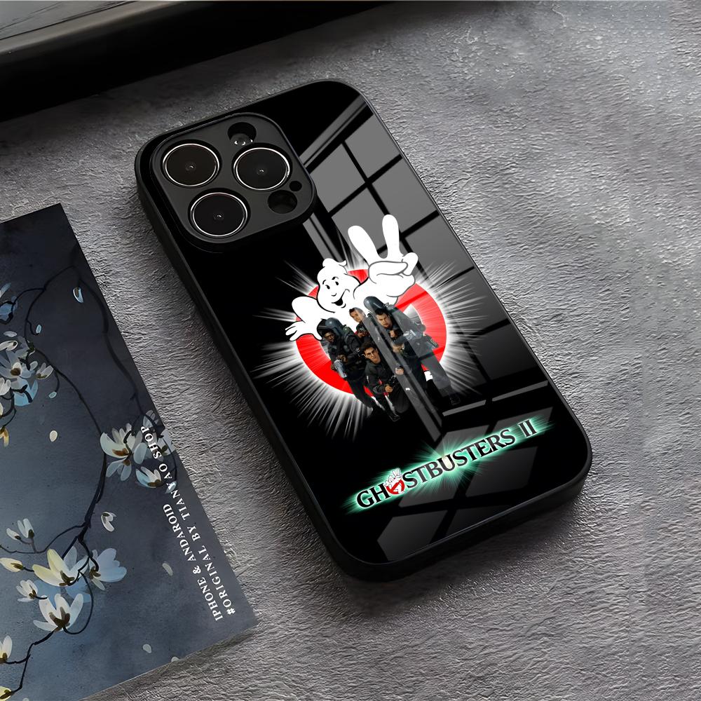 Movie E-Extreme G-Ghostbusters Phone Case For IPhone 17 Air 16 E Pro Max 15 14 13 Mini 12 Pro 11 Max Plus Black Glass Cover