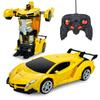 Tcvents Радиоуправляемый трансформирующийся автомобиль Stunt Electric RC, оснащенный моделью 360 градусов, рождественский подарок, автомобиль, робот, игрушка, автомобиль, автомобиль, светодиод, вращение,