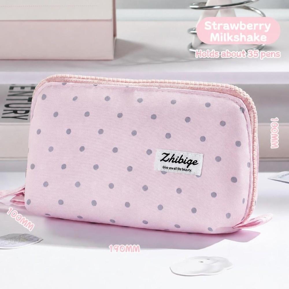 Large Capacity Pencil Case Multi Compartment Stationery Pouch INS Stationery Bag  Gift