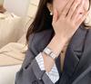 Квадратные часы Женские Легкая роскошь Нишевые Высококлассное ощущение Простой темперамент Студенческий стиль Маленькие женские часы