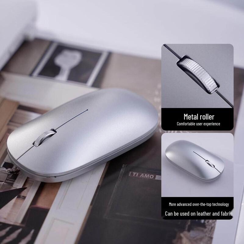 Fude E518D Dual Mode Wireless Silent Rechargeable Mouse