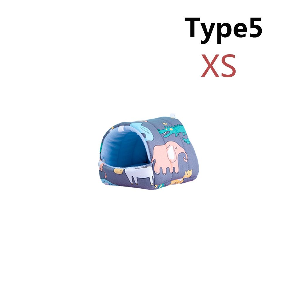 Winter Mini Cage Comfortable Small Animal Sleeping Bed Hamster House Guinea Pig Nest Warm Mat