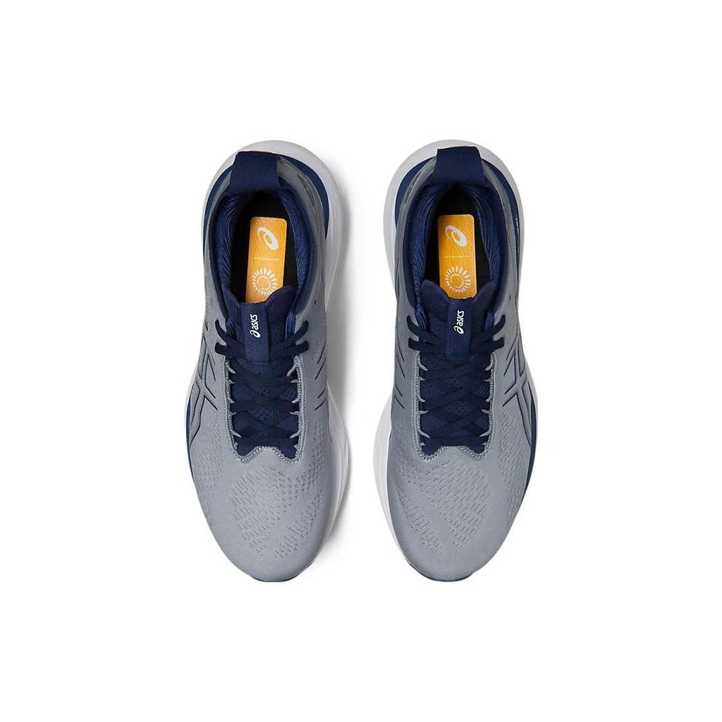 Asics Мужские кроссовки Gel Nimbus 25 Sheet Rock Indigo Blue Серые 1011B547-021