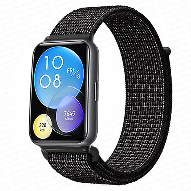 Ремешок для Huawei Watch Fit 2 Браслет для умных часов Аксессуары Запасной браслет нейлоновый Браслет Correa Huawei Watch fit2 strap