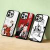 AAA Горячие Cool комиксы Gokurakugai Чехол для телефона Серебристый корпус Для IPhone 17 16 15 14 13 12 11 Pro Max Plus