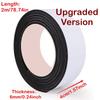 1roll Universal Black Anti-Slip Furniture Pads - Wear-Resistant for Dining Chairs Table Legs, Floor Guards Protectors