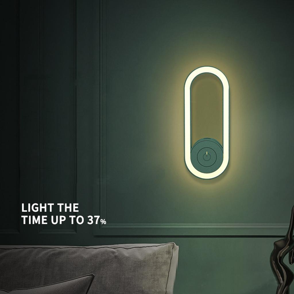 Ultrasonic Mosquito Repellent Lamp LED Night Light Electric Mosquito Mite Killing Lamp Fly Bug Trap