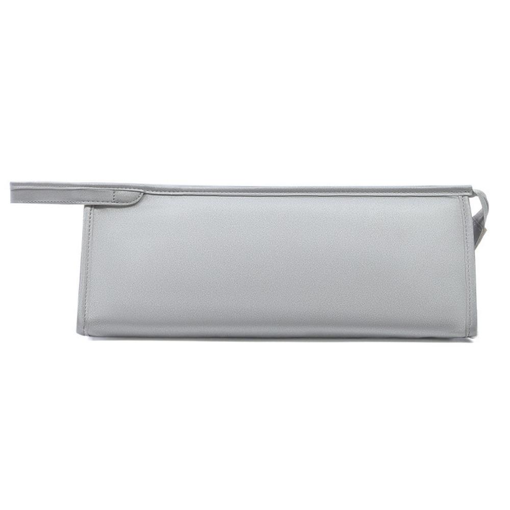 PU Leather Hair Dryer Storage Bag Waterproof Large Capacity Travel Storage Bag Durable Dustproof Portable Travel Case
