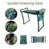 Dual-Use Garden Kneeling & Tool Stool: Folding, Non-slip, Outdoor Use