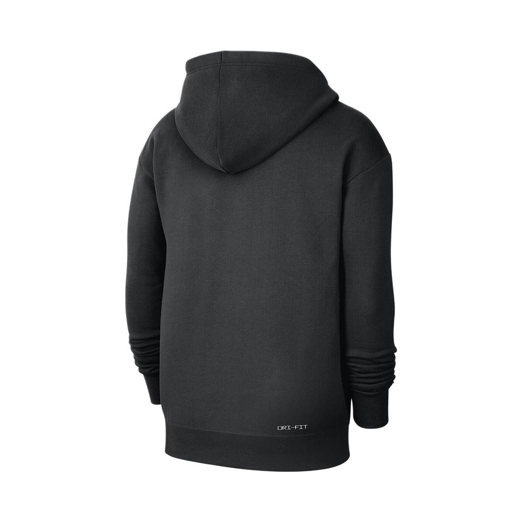 Nike Худи на молнии с капюшоном для мужчин Brooklyn Nets Standard Issue City Edition Nike Dri-FIT NBA Courtside FZ0476-010