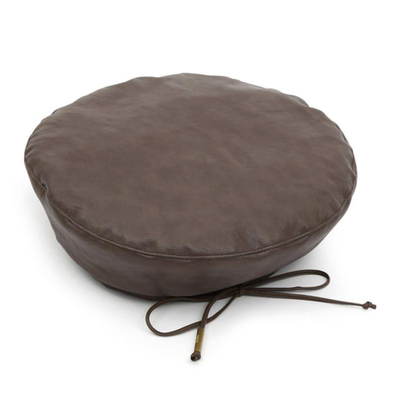 UNDERCONTROL СТУДИЙНЫЙ ПЛАТОК БЕРЕТ / РЕМЕШОК / КОЖА / коричневый