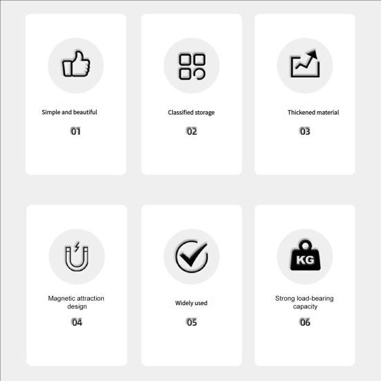 Магнитный держатель для карандашей, металлические сетчатые корзины для хранения с сильными магнитами, боковая часть холодильника