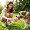2 шт. Силиконовая бутылка для воды для домашних животных, портативная поилка для собак, диспенсер для воды для улицы, дорожная поилка для собак, кошек, аксессуары
