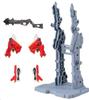 Evangelion New Theatrical Version 01 Option Set B Set 2 Transport Gray EVA-FRAME (Цвет оружия и платформы)