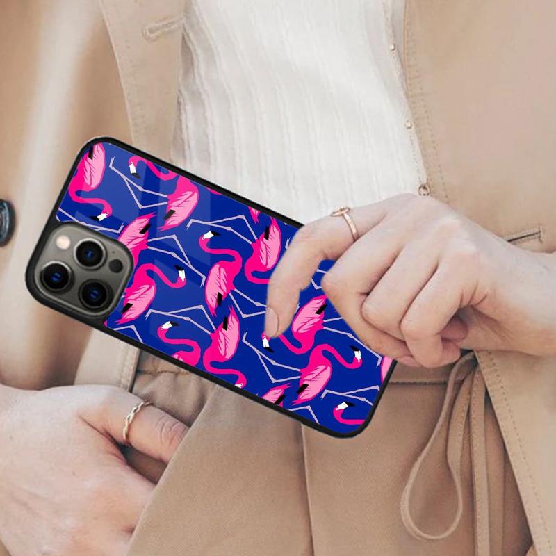 Flamingo Magnetic Phone Case For APPLE iPhone 17 Air 16 14 13 12 Pro Max 15 Plus Wireless Charge With MagSafe Cover