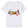 Stumble Guys Children T-Shirts Summer Cotton Short Sleeve Anime Kawaii T-shirt Y2k Girls Clothes Boys Clothes Kids Cartoon Tops Children's Clothing