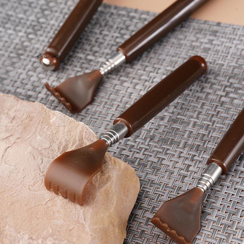 Extendable Magnetic Ball Back Scratcher Telescopic Scratching Backscratcher Massager Hackle Back Scraper with Magnet