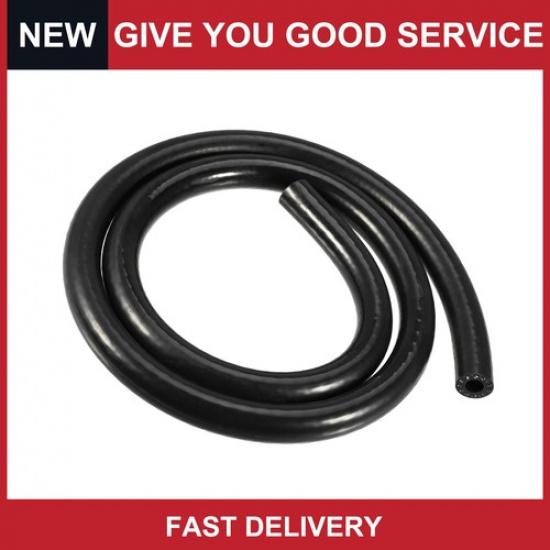 Universal Car Silicone Vacuum Tubing Hose Line Black ID 8mm 3.28ft Pack of 1