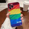 Gay Pride Flag Lesbians LGBT Rainbow Case For Apple iPhone 17 16 15 14 13 12 11 Pro Max Case 16 Plus 16E 17Air 17Pro Phone Cover