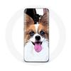 Case for Samsung Galaxy A8 Plus Continental Miniature Spaniel Butterfly Puppy White and Brown