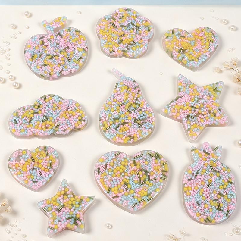 Xiaomi Skin Picking Fidget Skin Picking Pocket Pads Toy Heart Round Fruit Butterfly for Decompression Trichotillomania ADHD Color B