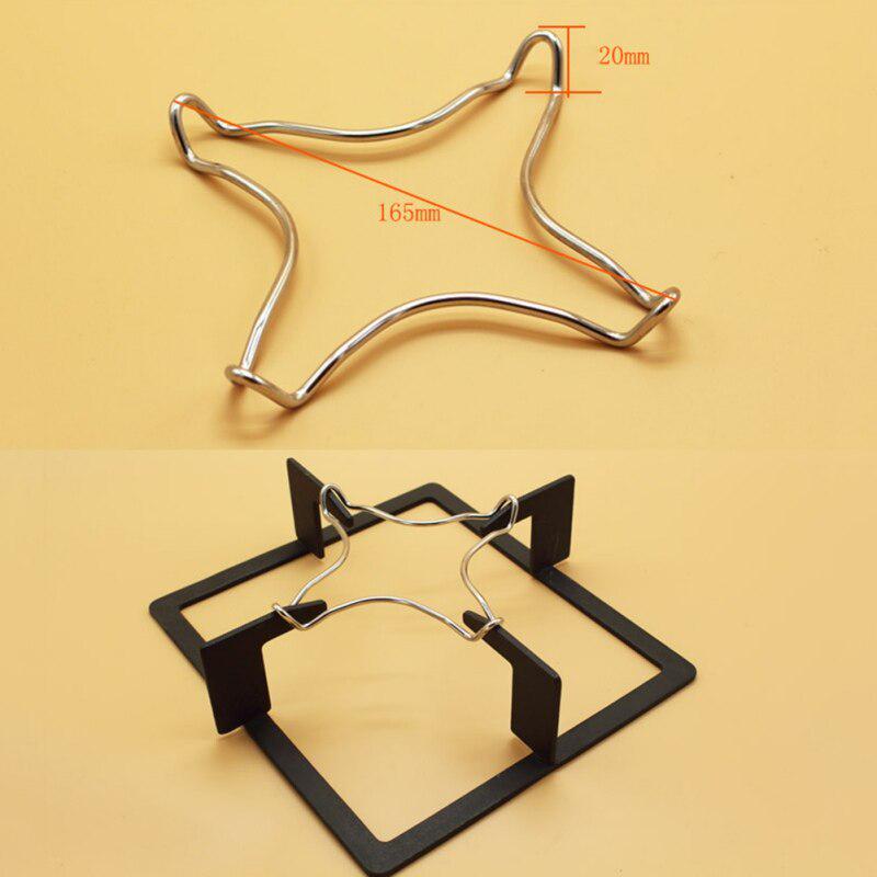 Подставка для кухонной кастрюли, хромированная газовая плита из нержавеющей стали, кофеварка, плита, аксессуары для посуды D1