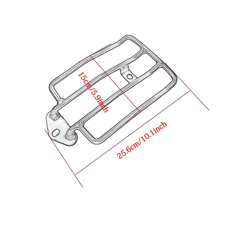 Motorcycle Rear Solo Seat Luggage Rack Support Shelf For Harley Sportster XL 883 1200 2004-2021 2015 2016 2017 2018