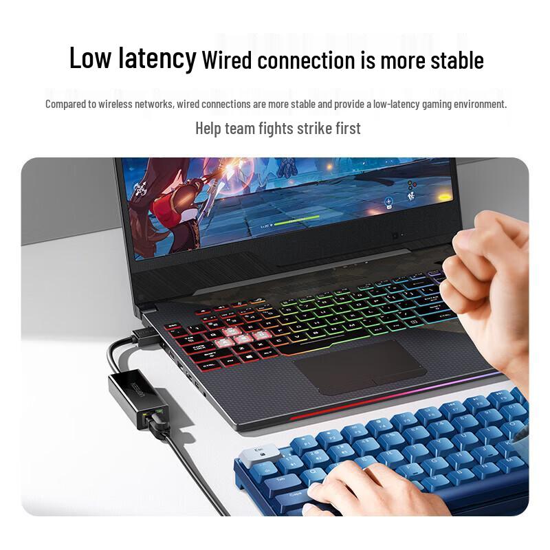 Ugreen USB 3.0 Gigabit Ethernet RJ45 Адаптер (Китайская версия)