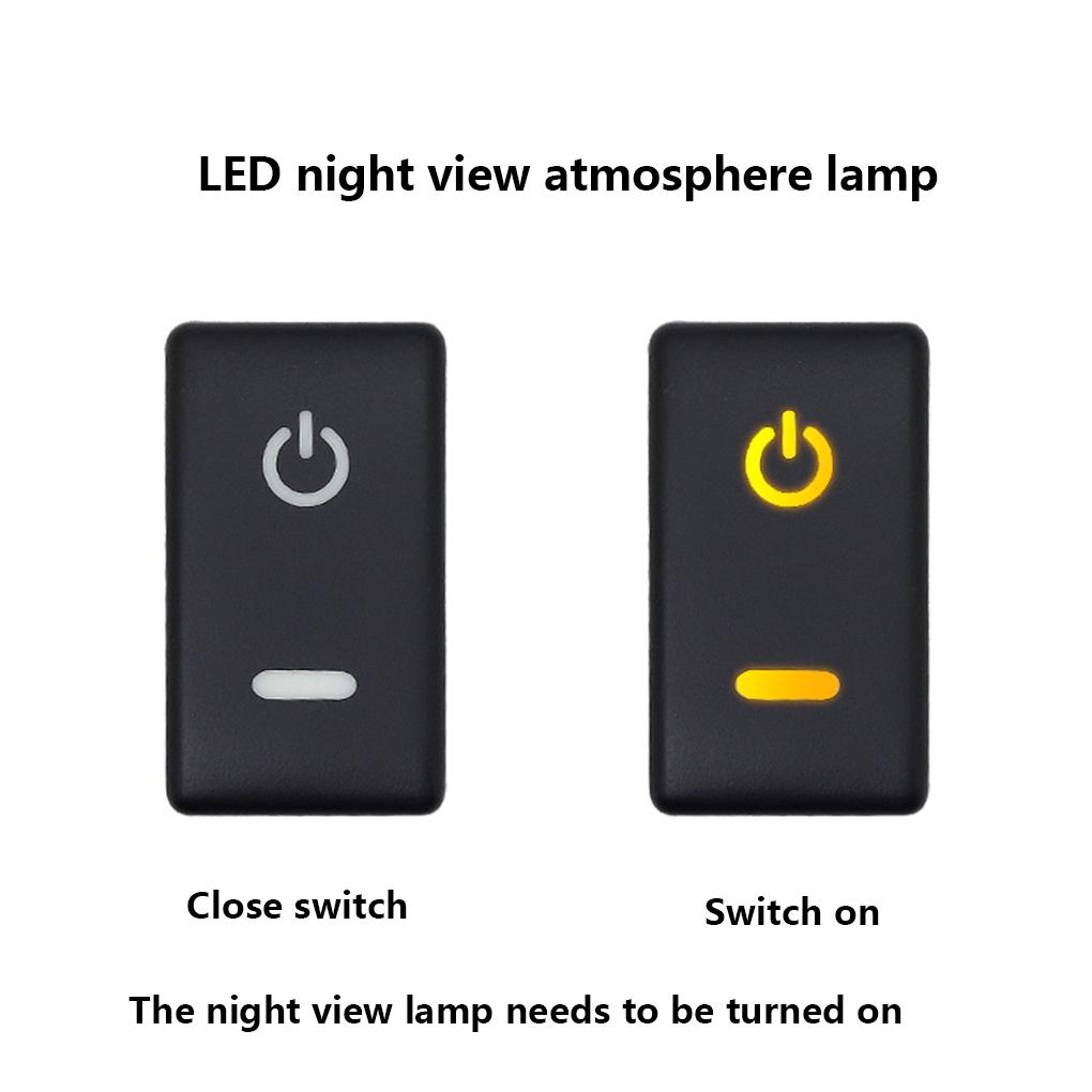 Cars Switch Small Control Switches High Fit Wide Application Multifunctional Cars Button Automobile Replacement Parts Fittings