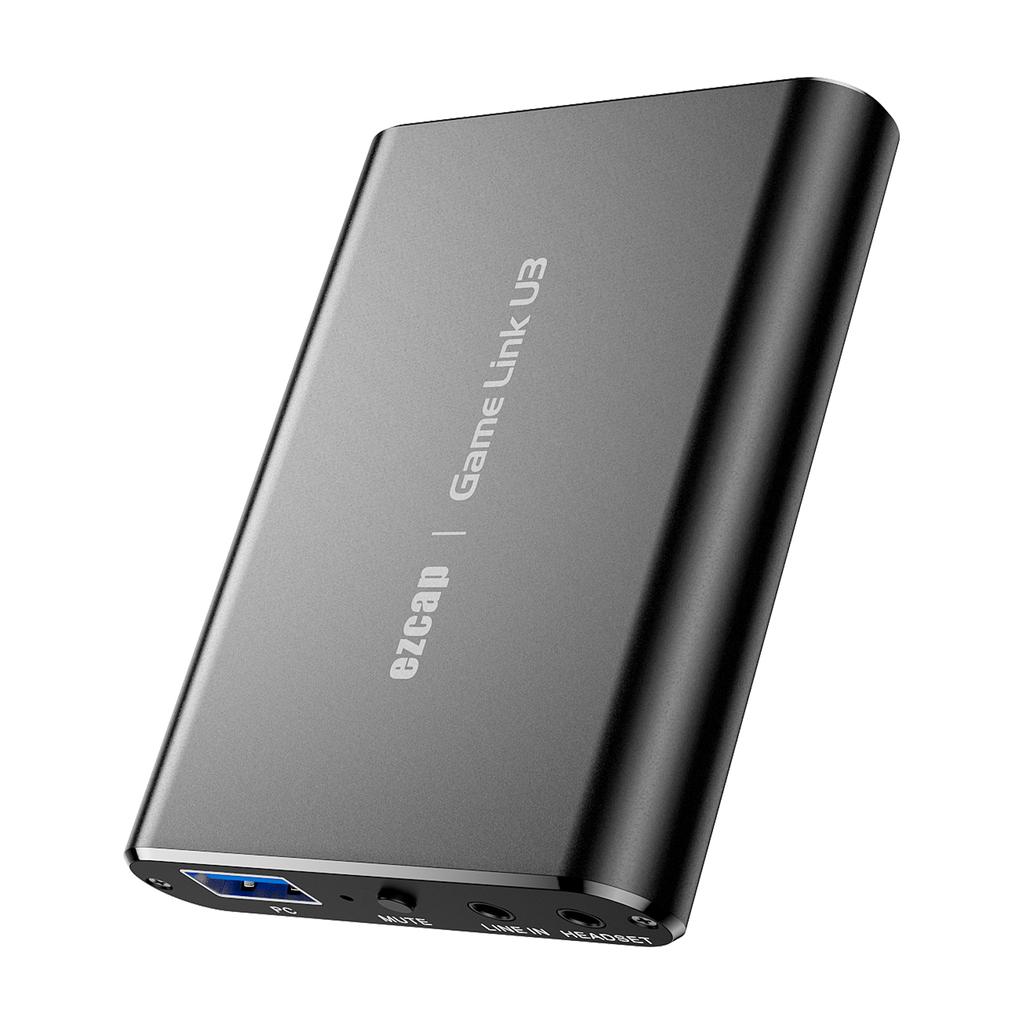 Ezcap371 Game Link U3 Video Capture Box 4K Loop Out 1080P HD Recording Box USB3.2 Audio Video