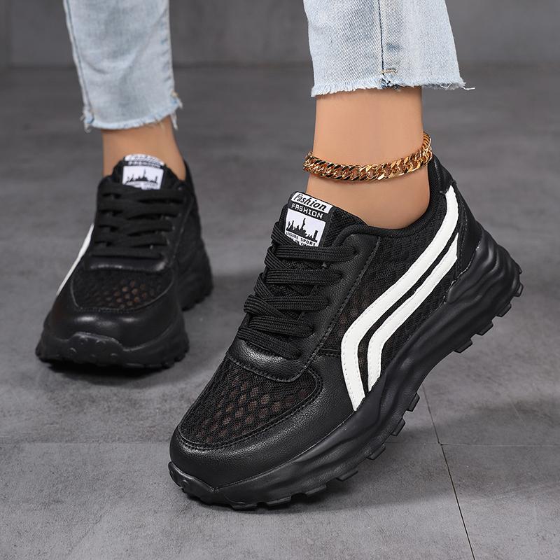 TUINANLE Женская обувь Летняя обувь с отверстиями Сетчатая дышащая легкая нескользящая спортивная обувь