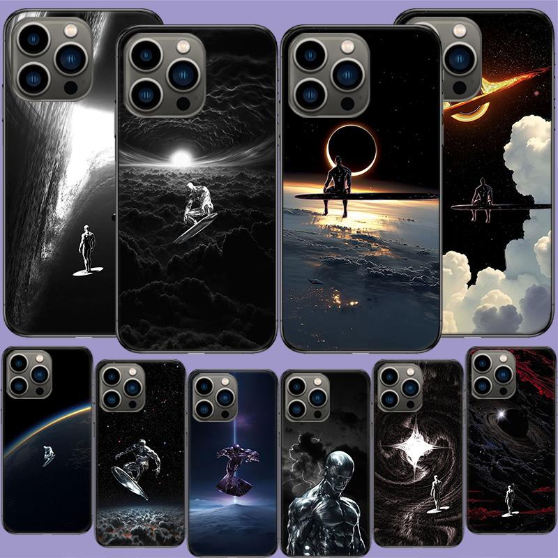 Silver Surfer Phone Case For Iphone 17 Air 15 Pro 14 Plus 16 Pro Max 12 13 Mini 11 16E X XS Cover Cute Fundas